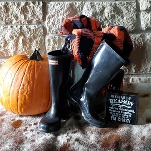 Kids Hunter Tall Rain Boots